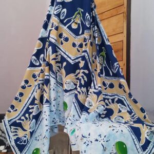 Batik Bacan Biru Muda